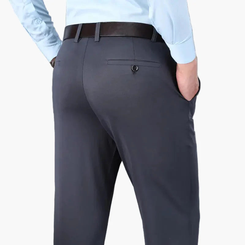 Herren Stretch Businesshose – Moderne Anzughose für Büro & Alltag