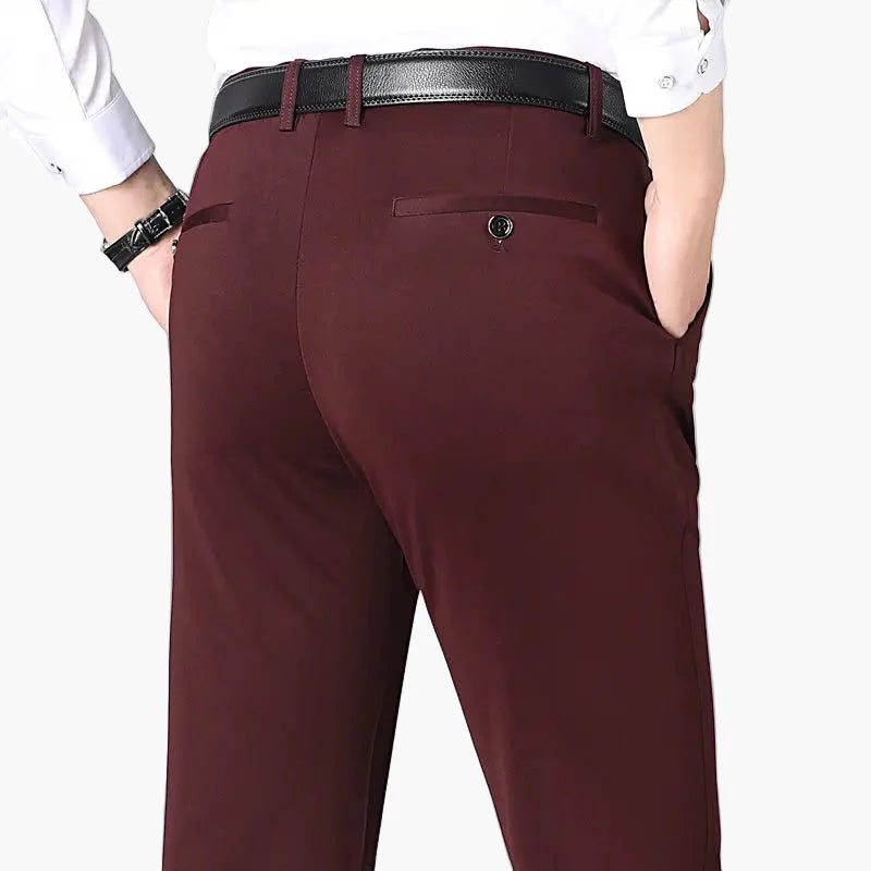 Herren Stretch Businesshose – Moderne Anzughose für Büro & Alltag