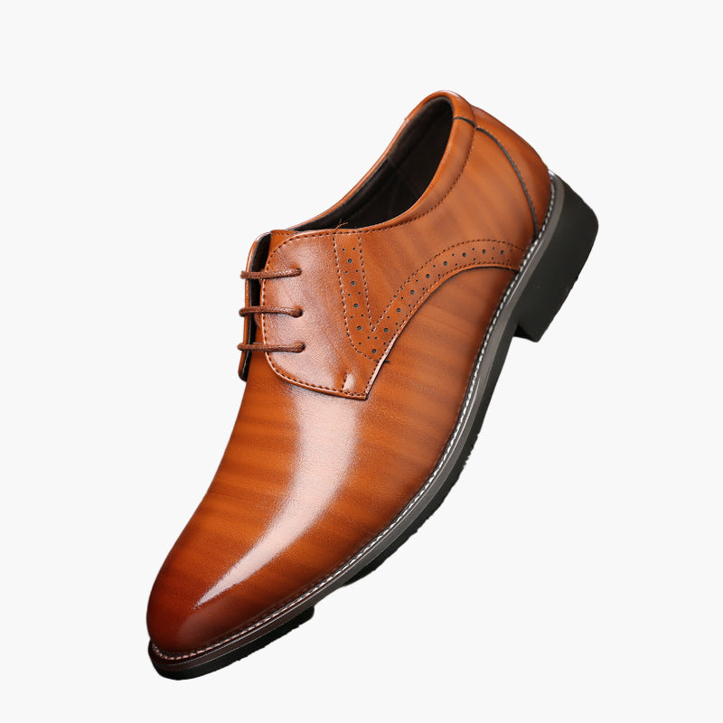 Herren Business Schnürschuhe – Elegante Klassische Halbschuhe für Büro und festliche Anlässe