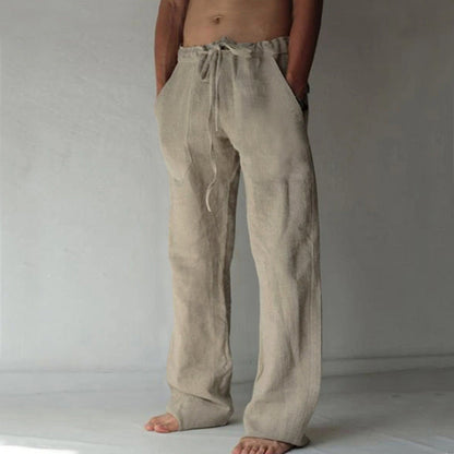Herren Freizeithose Jogginghose Japanischer Stil Locker Gerade Bein