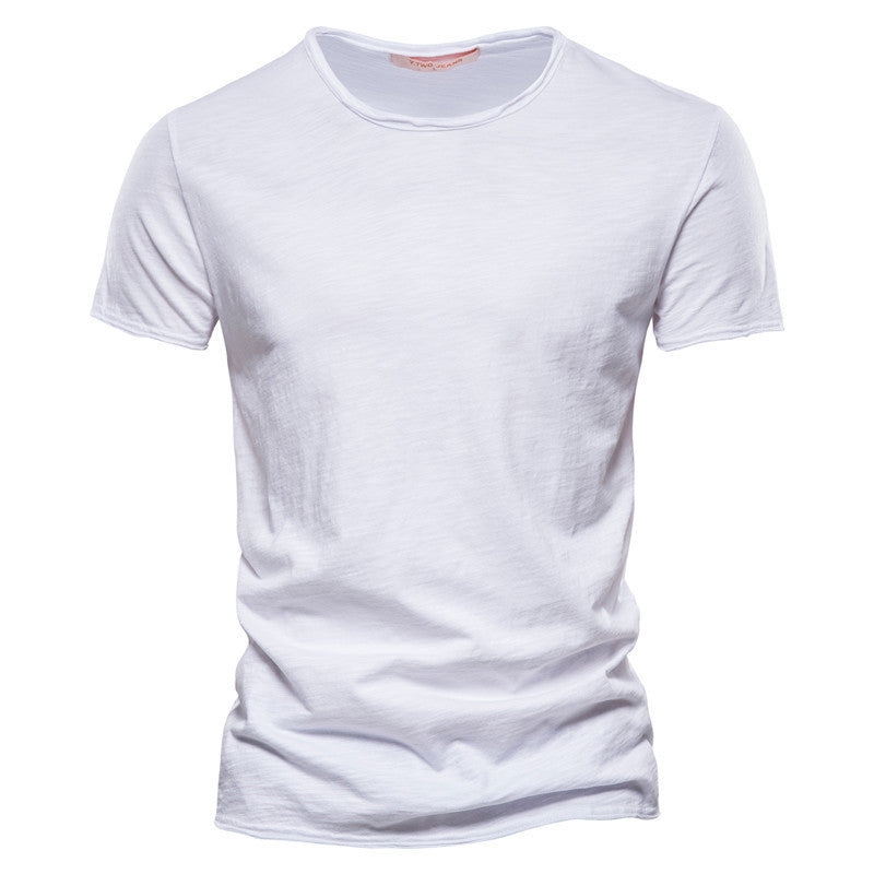 Keith – Schmal geschnittenes Herren-T-Shirt aus Baumwolle