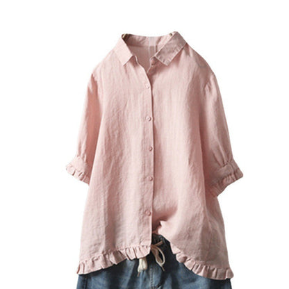 Helen – Rüschenbluse für Damen