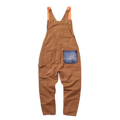 Tom – Baggy Plus Size Freizeit Overalls für Herren