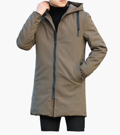 Herren Winterjacke Sportlicher Stil Winddicht Wasserdicht Modern Alltag Outdoor