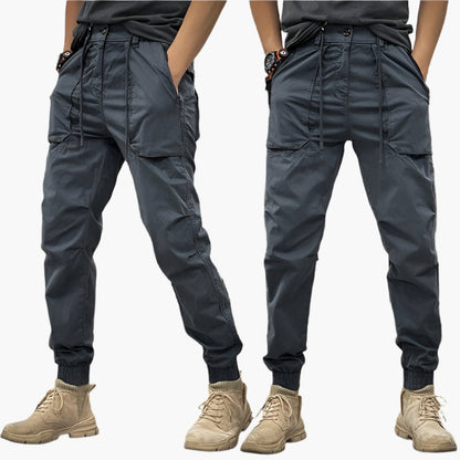 Herren Cargo Jogger – Urban Streetwear Style Freizeithose mit Taschen – Perfekt für Alltag, Sport & Outdoor