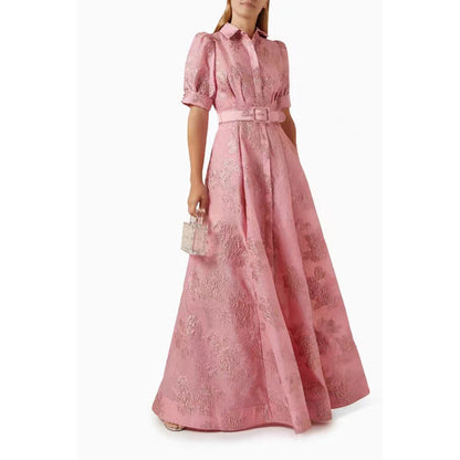 Tara – Elegantes Retro-förmiges und modisches Slim Fit Langkleid