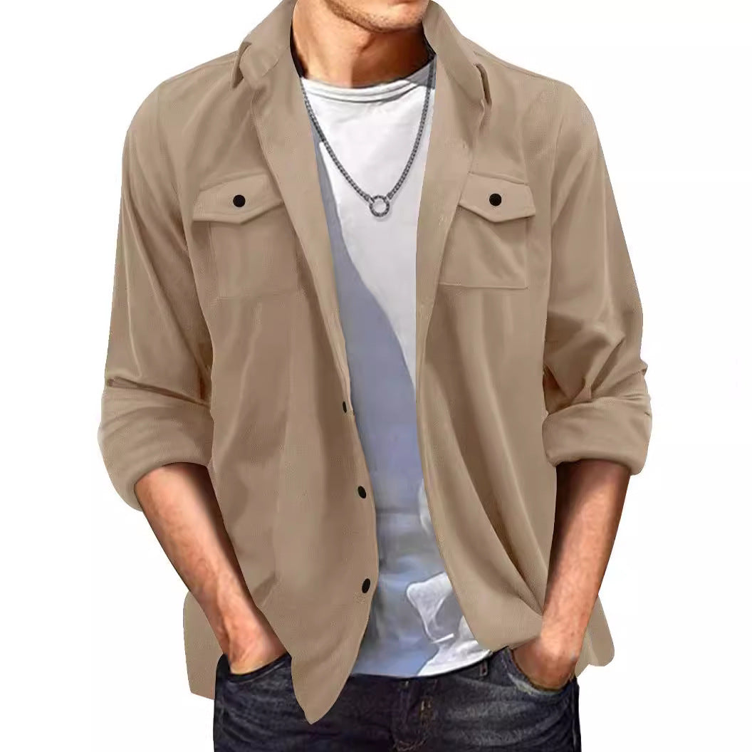 Gilbert – Herren-Lederjacke im europäischen und amerikanischen Stil