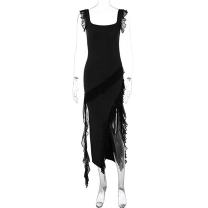 Rebecca – Modisches Sommerkleid mit Streifen und temperamentvollem Design