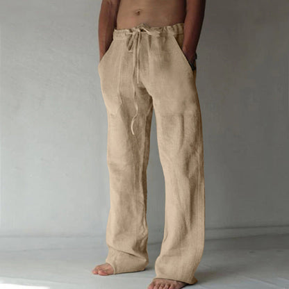 Herren Freizeithose Jogginghose Japanischer Stil Locker Gerade Bein