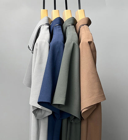 Charlie – Sommer-Polohemd mit kurzen Ärmeln aus Ice Silk