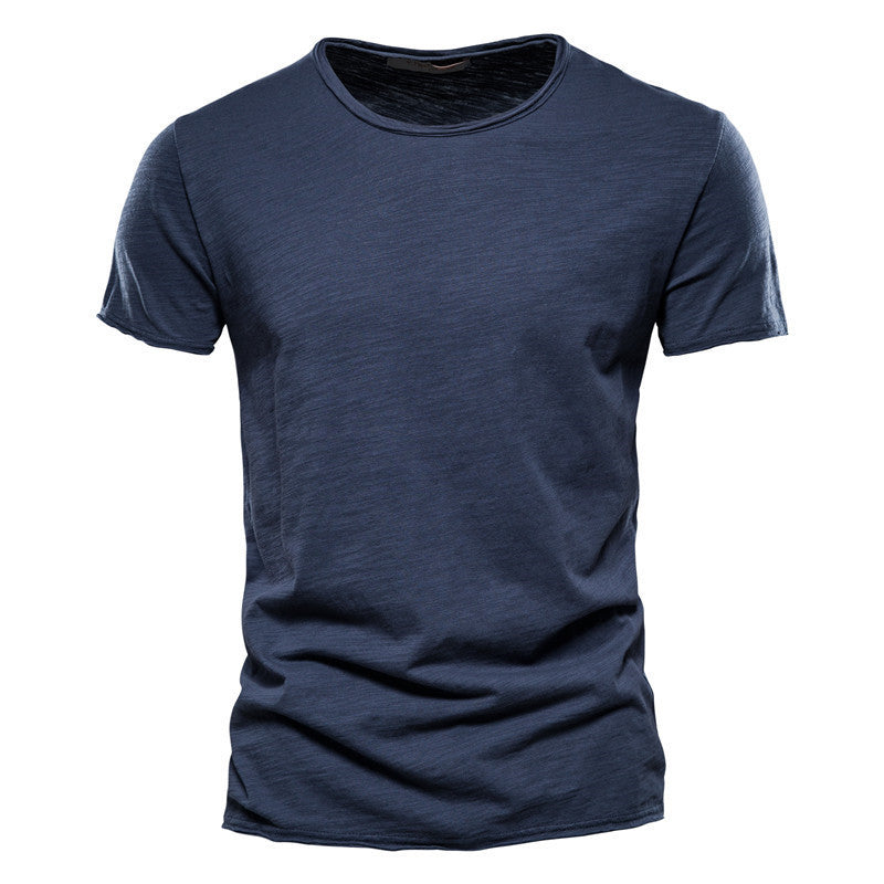 Keith – Schmal geschnittenes Herren-T-Shirt aus Baumwolle