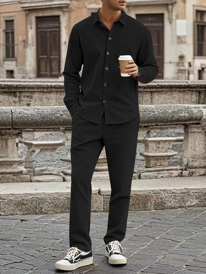 Gareth – Sportlicher Herren-Cardigan mit Knöpfen