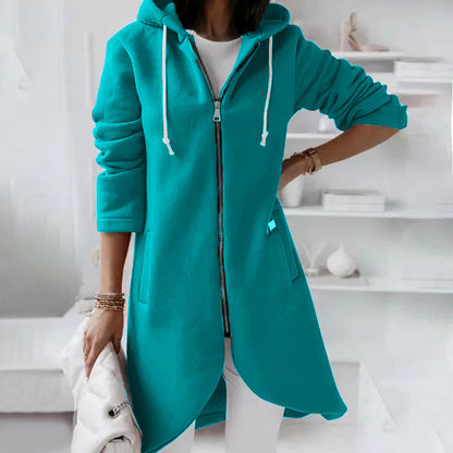 Tamara – Kapuzen-Sweatshirt mit Reißverschluss und Taschen