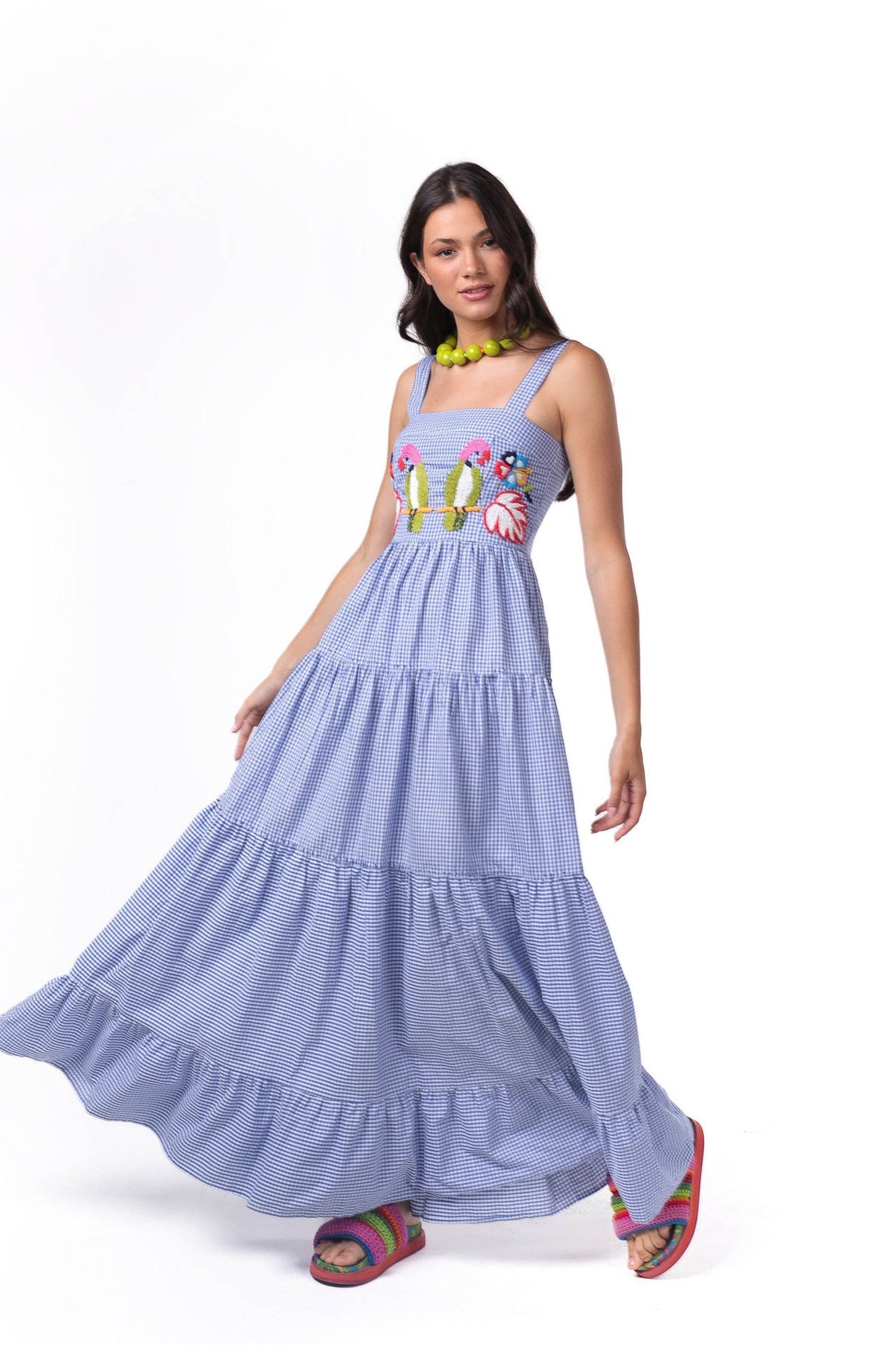 Kelly – Langes Strandkleid für Damen