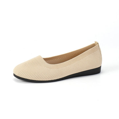 Marie – Runde Zehen Flache Damen Pumps