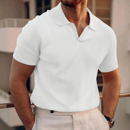 Herren Polo T-Shirt Slim Fit Kurzarm – Eleganter Freizeitstil für Alltag & Business