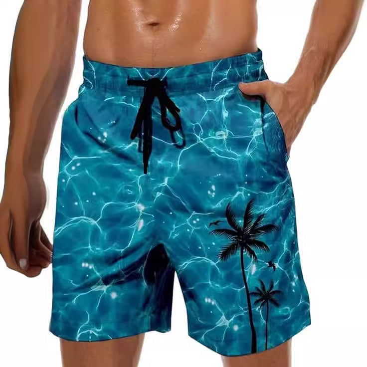 Glenn – Bequeme Sommer Strandhose mit 3D-Druck
