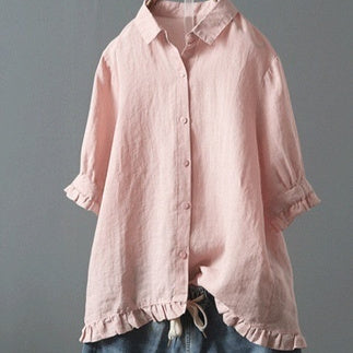 Helen – Rüschenbluse für Damen