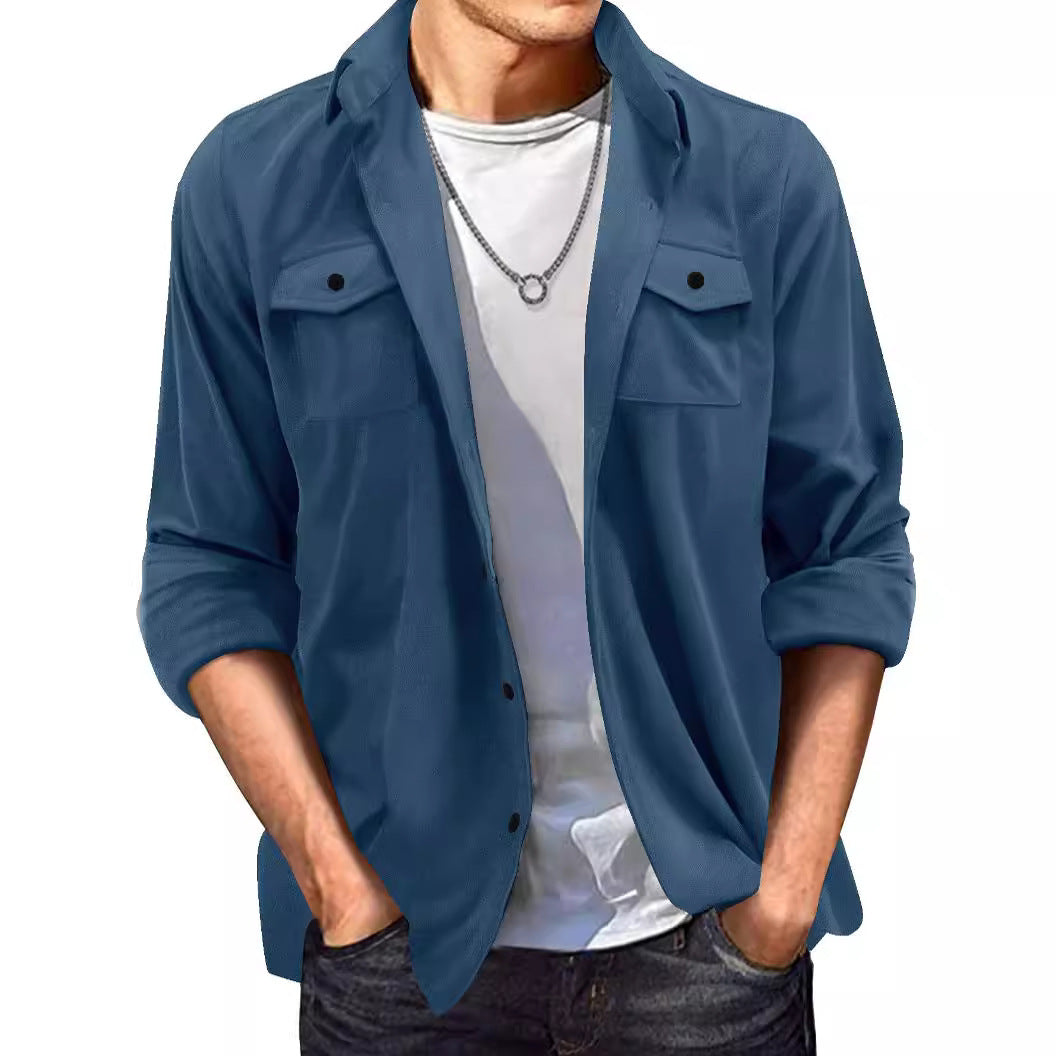 Gilbert – Herren-Lederjacke im europäischen und amerikanischen Stil