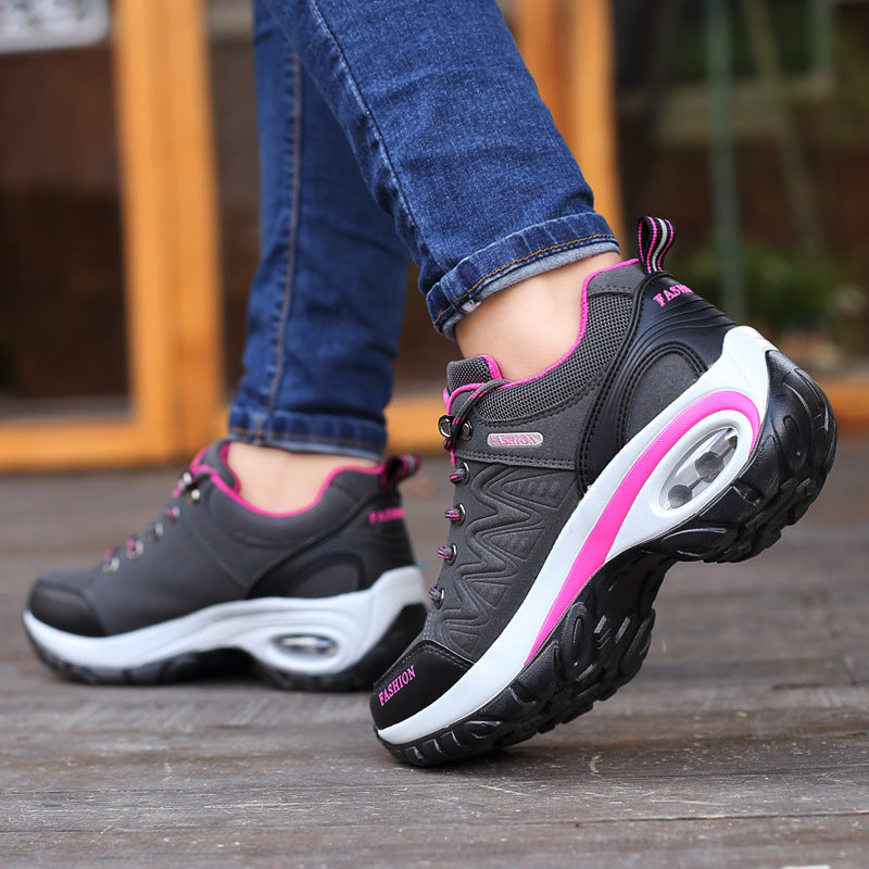 Sandra – Damen-Sneakers mit Luftkissen und Plateau-Design