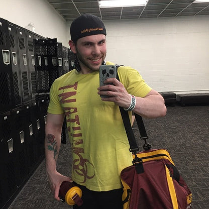 Desmond – Enges Kurzarm-T-Shirt für Herren im Fitnessbereich