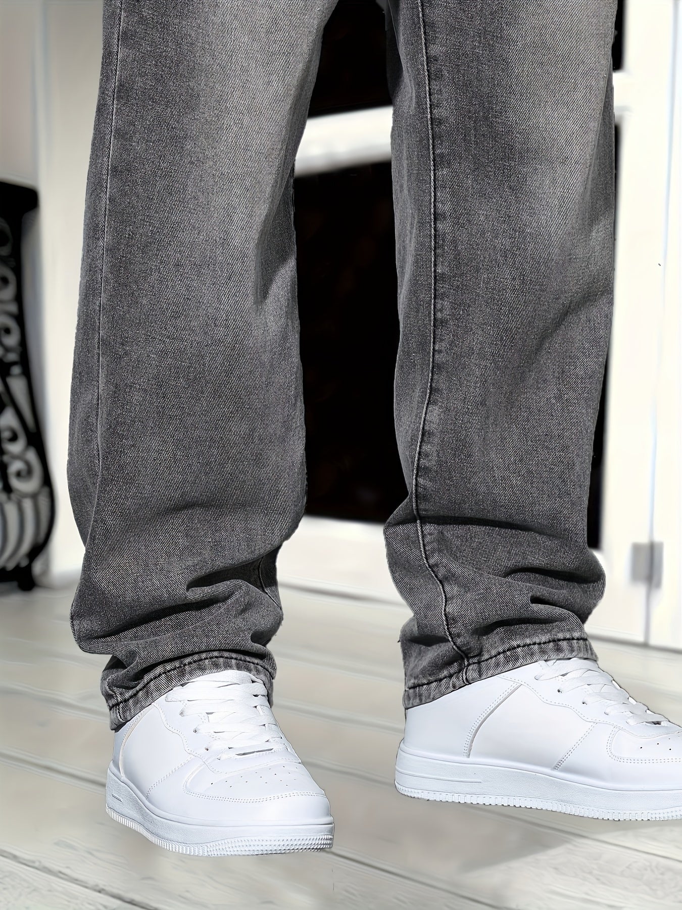 Herren Relaxed Fit Jeans – Urban Style für Alltag und Freizeit