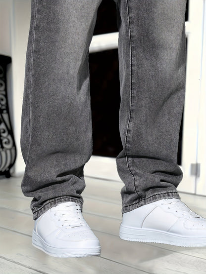 Herren Relaxed Fit Jeans – Urban Style für Alltag und Freizeit