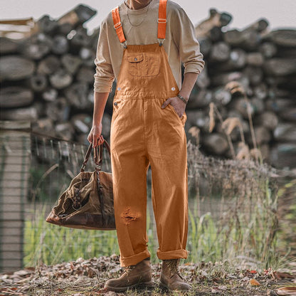 Tom – Baggy Plus Size Freizeit Overalls für Herren