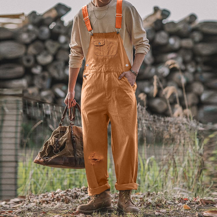 Tom – Baggy Plus Size Freizeit Overalls für Herren