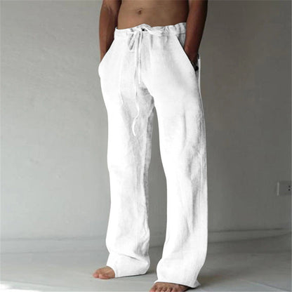 Herren Freizeithose Jogginghose Japanischer Stil Locker Gerade Bein