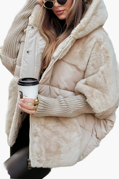 Damen Winterjacke Veloria – Modische Kapuzenjacke für kalte Tage und Outdoor-Aktivitäten