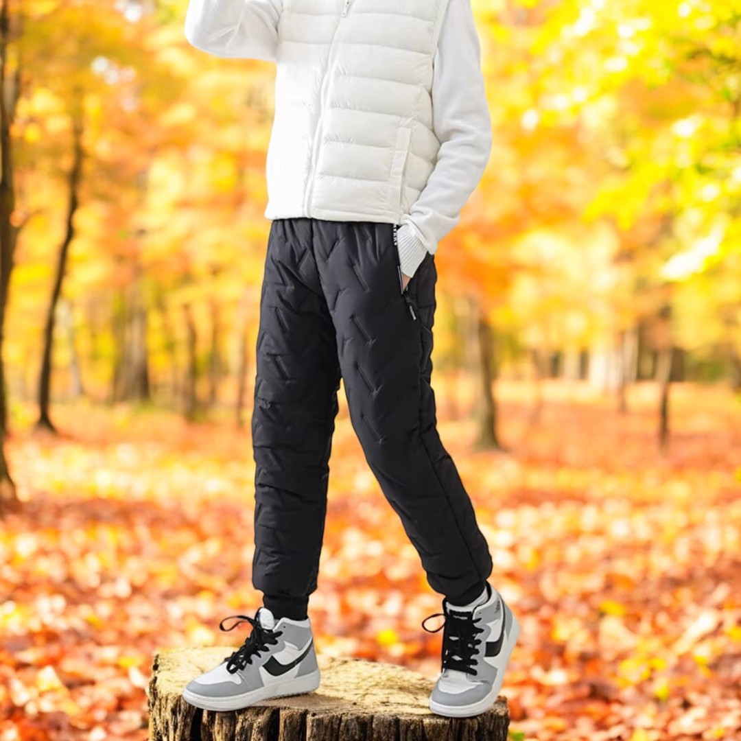 Kinder Outdoor Winter Thermohose – Wasserdicht & Gefüttert für Jungen und Mädchen – Sportliche Schneehose für Aktivitäten