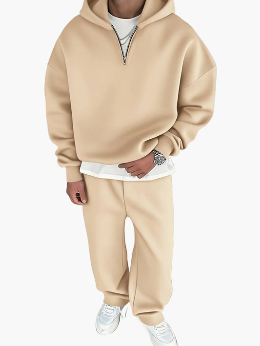 Herren Oversized Freizeit Hoodie Jogginganzug Set – Streetstyle & Komfort für Alltag und Freizeit