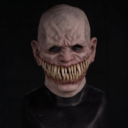 Halloween Latex Maske für Erwachsene – Gruselige Monster Horror Kostümmaske für Party & Deko