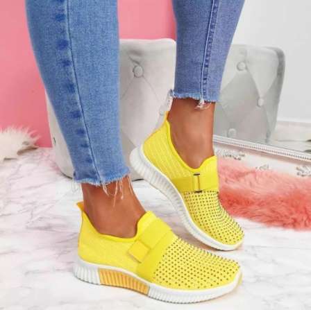 Caroline – Modische große atmungsaktive Sneakers