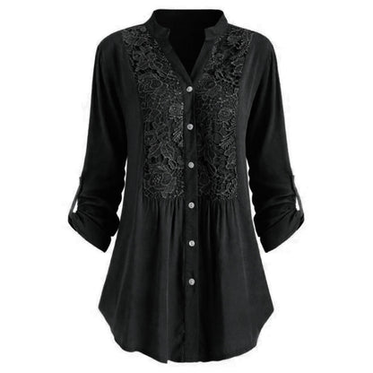 Aaron – Spitzenhemd mit Lace-Elementen