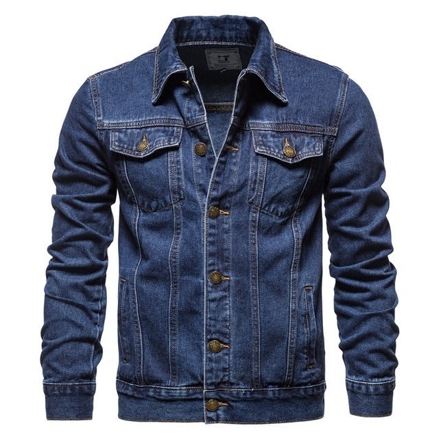 Gilbert – Herren Jeansjacke mit Reverskragen