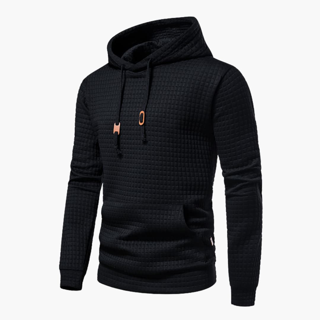 Herren Hoodie Kariert – Moderner Freizeitpullover mit Kapuze für Alltag & Komfort