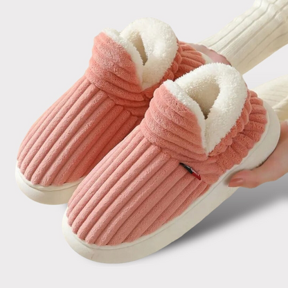 Damen Winter Hausschuhe FluffySteps™ – Gemütliche Pantoffeln für Zuhause, Komfort und Wärme