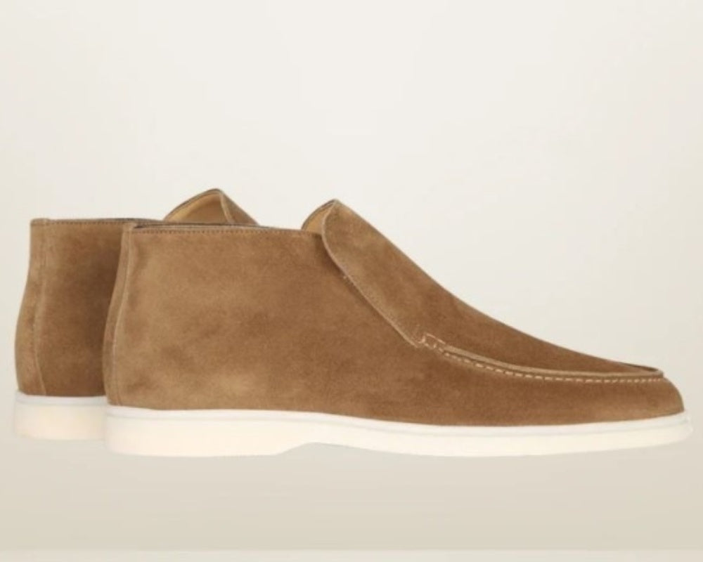 Calvin – Retro Flache Knöchellange Herrenslipper