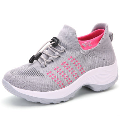 Amanda – Hoch elastische atmungsaktive Sportschuhe für Damen mit fliegendem Gewebe