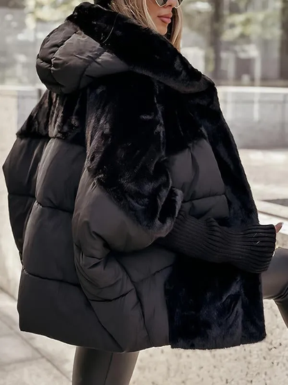 Damen Winterjacke Veloria – Modische Kapuzenjacke für kalte Tage und Outdoor-Aktivitäten