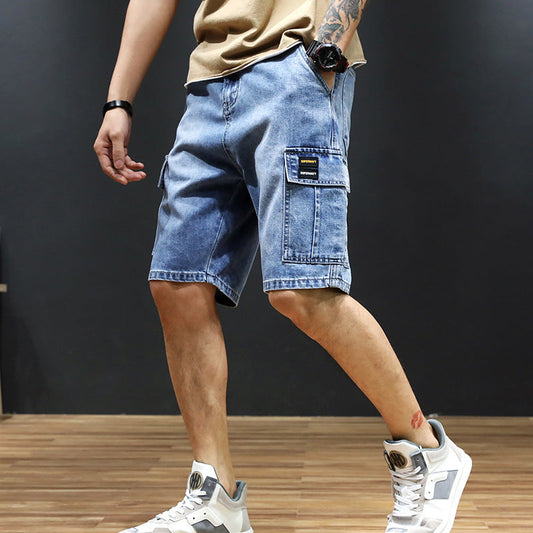 Terry – Lockere gerade Sommer Freizeit 5-Punkte-Hose