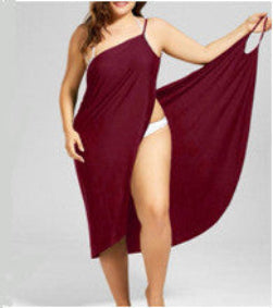 Betty – Plus Size Strandrock mit Trägern