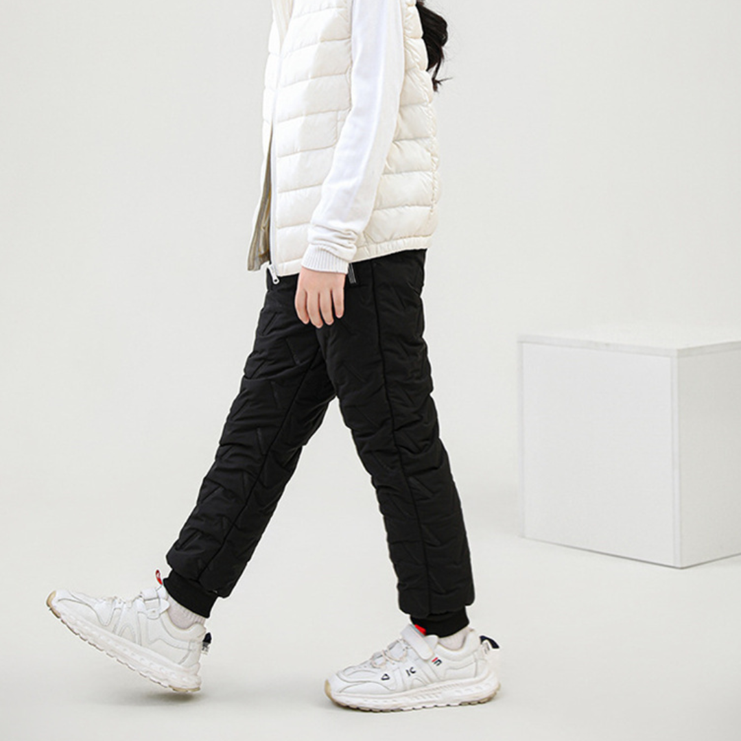 Kinder Outdoor Winter Thermohose – Wasserdicht & Gefüttert für Jungen und Mädchen – Sportliche Schneehose für Aktivitäten