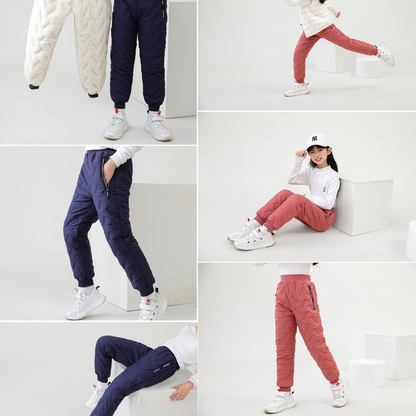 Kinder Outdoor Winter Thermohose – Wasserdicht & Gefüttert für Jungen und Mädchen – Sportliche Schneehose für Aktivitäten