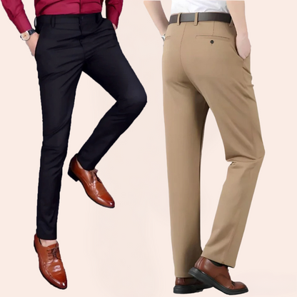 Herren Stretch Businesshose – Moderne Anzughose für Büro & Alltag