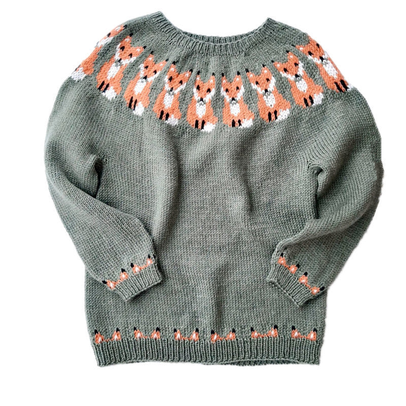 Melissa – Multicolor Rundhals Pullover mit lockerer Passform