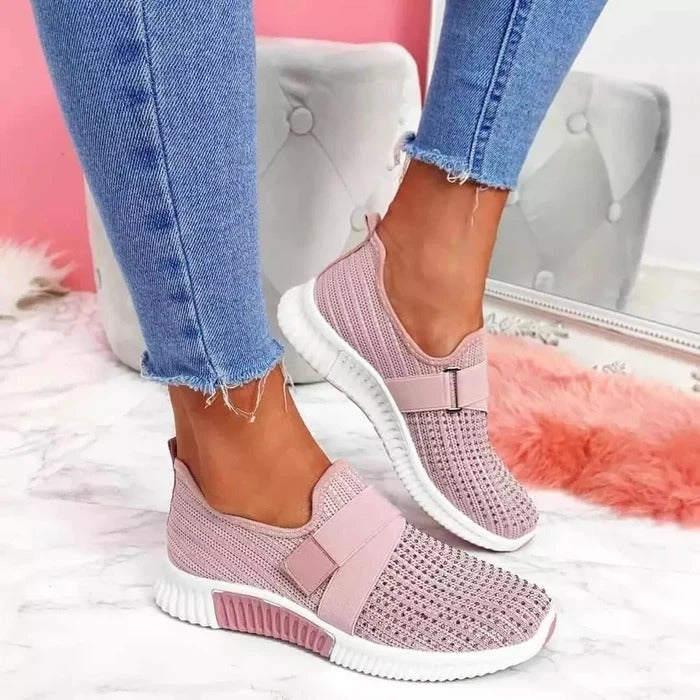 Caroline – Modische große atmungsaktive Sneakers