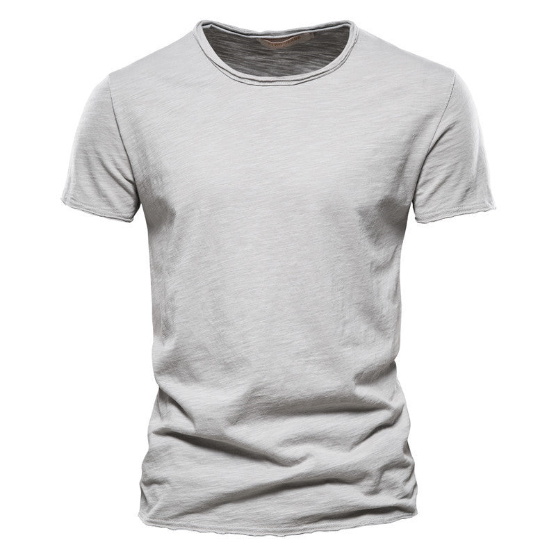 Keith – Schmal geschnittenes Herren-T-Shirt aus Baumwolle